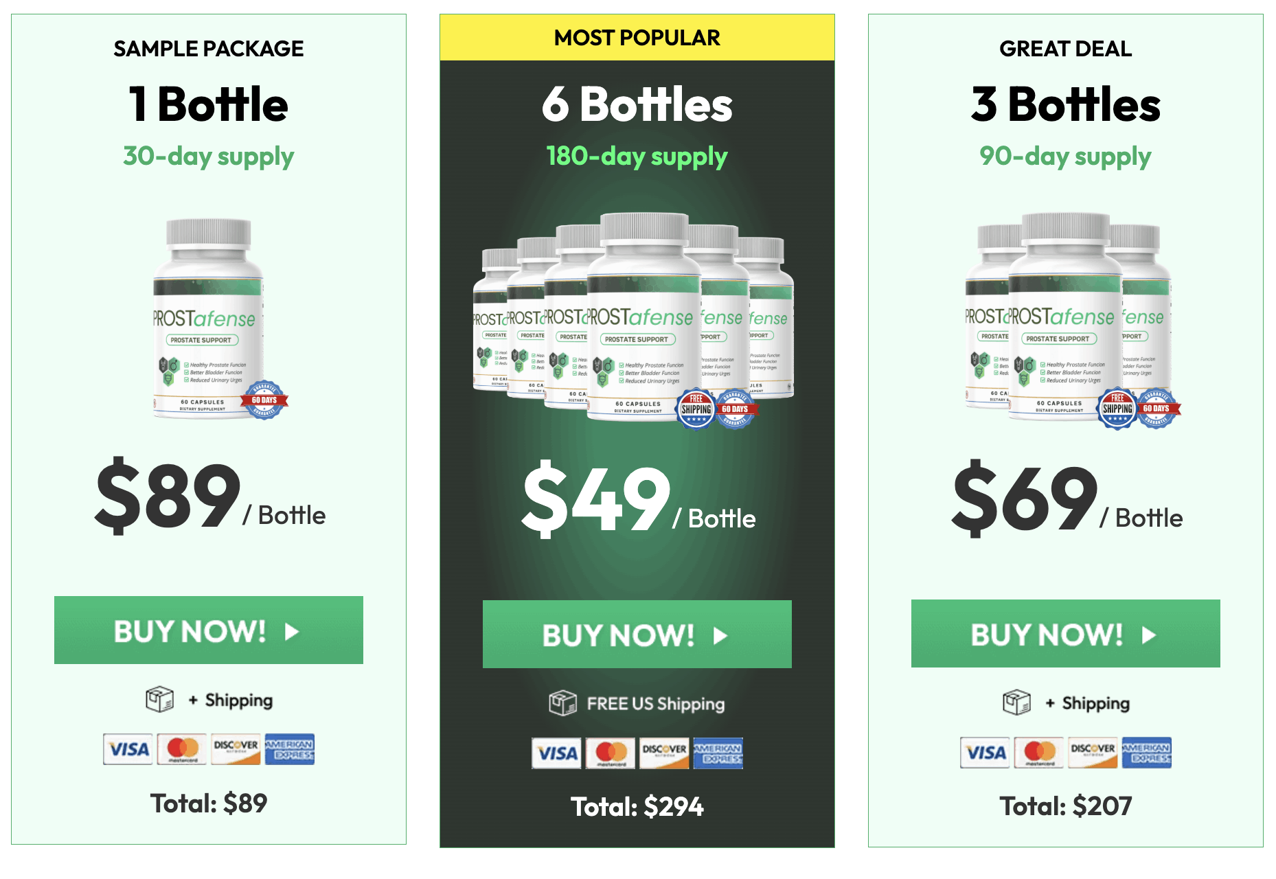 ProstAfense Price-1